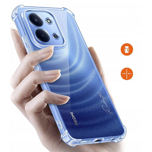 Deksel for Xiaomi Redmi 15C 5G / 15C 4G, Techsuit, Støtsikker Klar, Transparent
