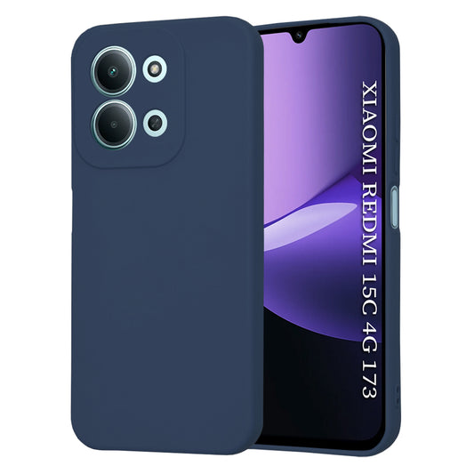 Deksel til Xiaomi Redmi 15C 5G / 15C 4G, Techsuit, SoftFlex, Marineblå