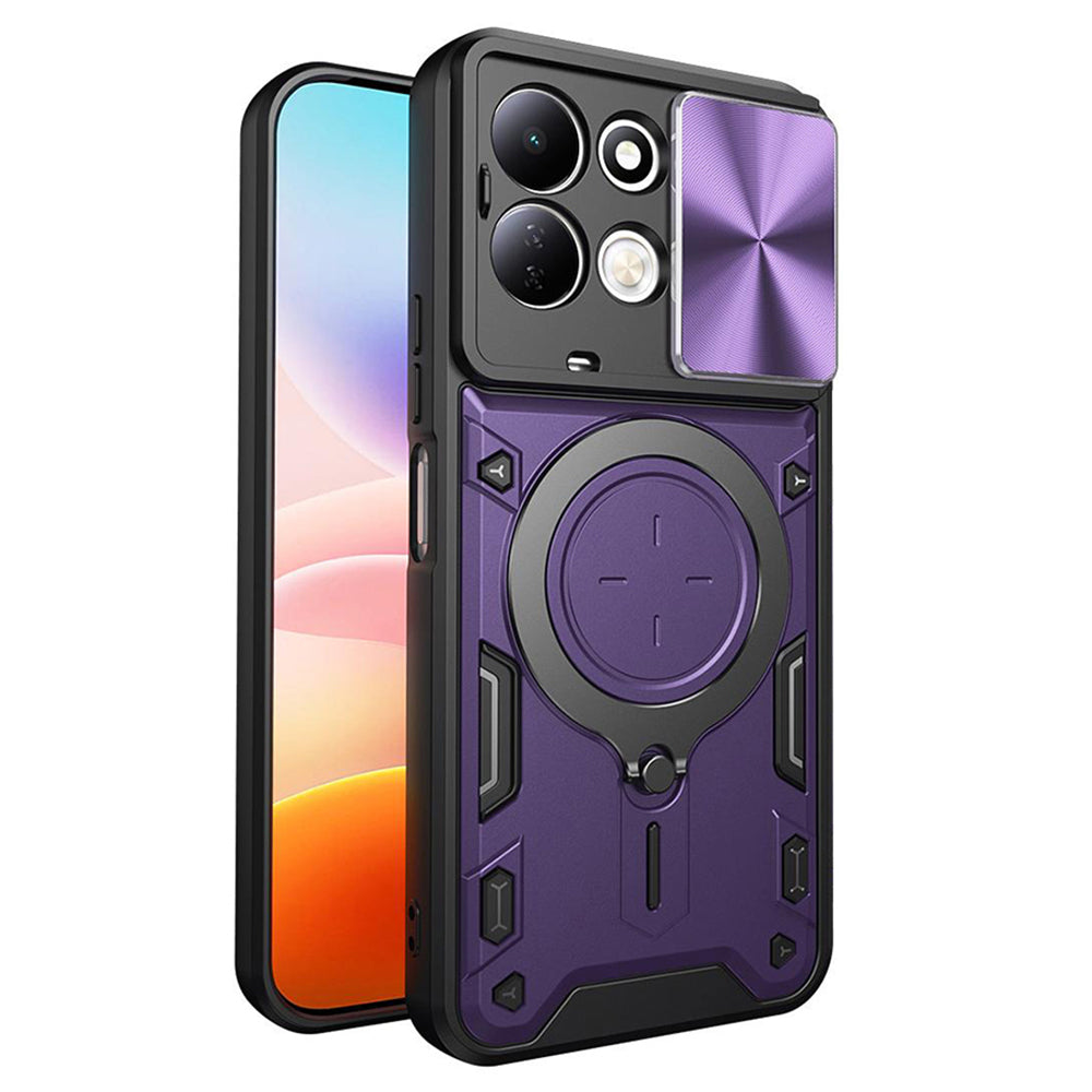 Deksel til Xiaomi Redmi 17 5G / 17 4G, Techsuit, CamGuard Pro, lilla