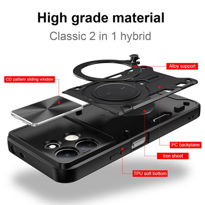 Deksel til Xiaomi Redmi 17 5G / 17 4G, Techsuit, CamGuard Pro, lilla