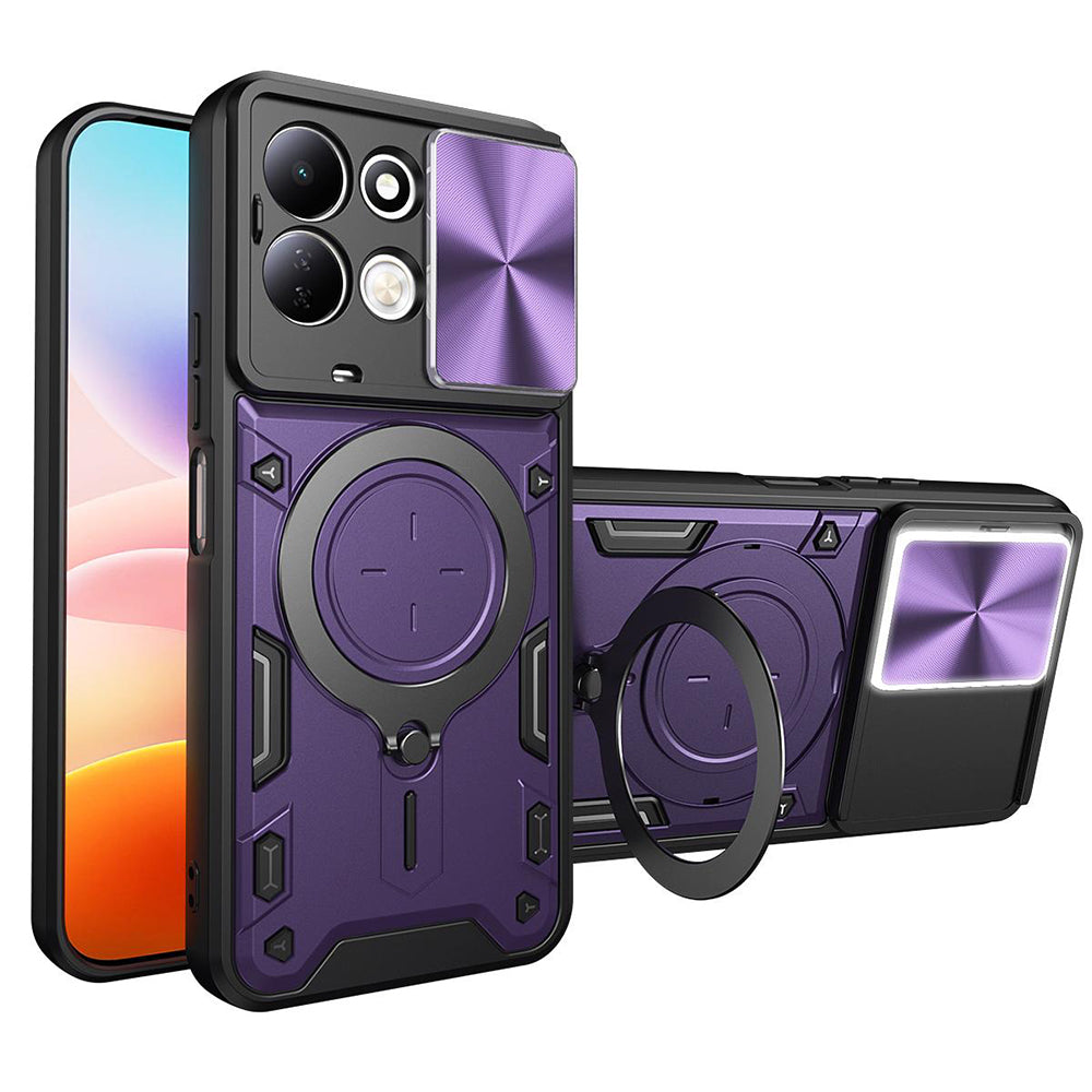 Deksel til Xiaomi Redmi 17 5G / 17 4G, Techsuit, CamGuard Pro, lilla