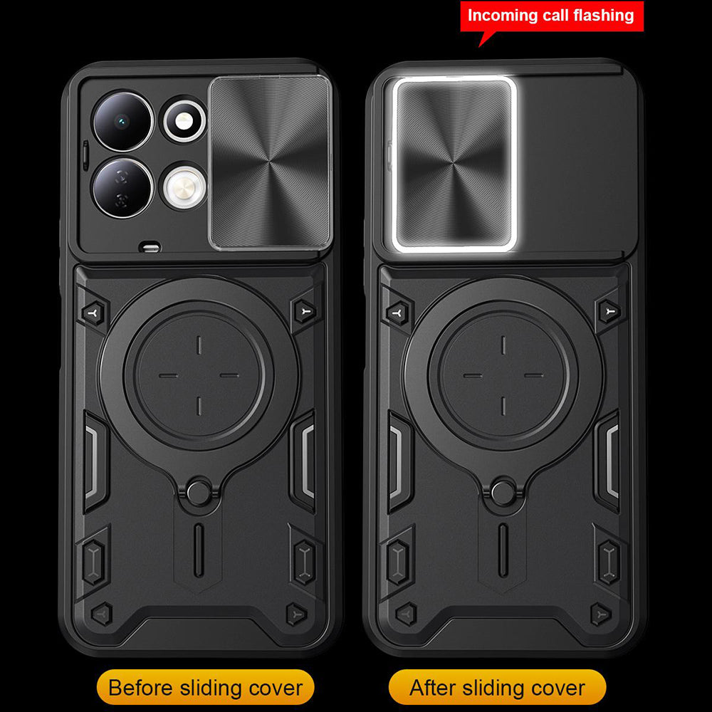 Deksel til Xiaomi Redmi 17 5G / 17 4G, Techsuit, CamGuard Pro, lilla