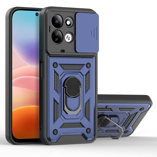 Deksel til Xiaomi Redmi 17 5G / 17 4G, Techsuit, CamShield, blå