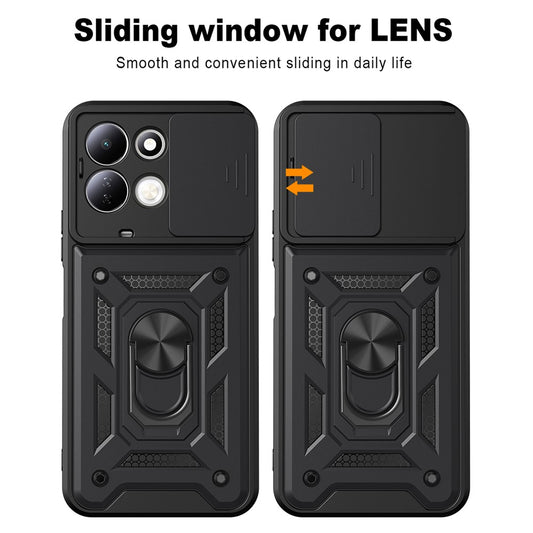 Deksel for Xiaomi Redmi 17 5G / 17 4G, Techsuit, CamShield, Gullfarget