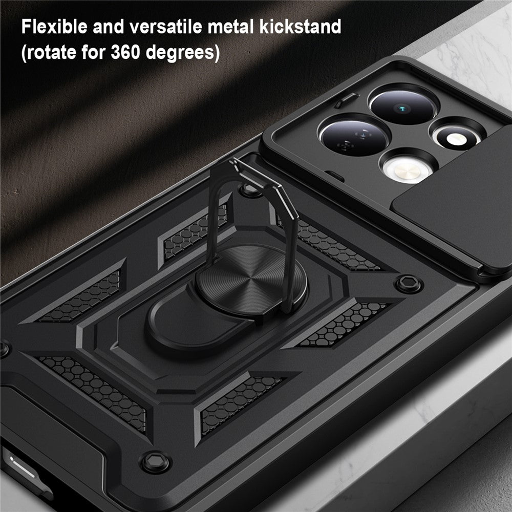 Deksel til Xiaomi Redmi 17 5G / 17 4G, Techsuit, CamShield, Rosa Gull