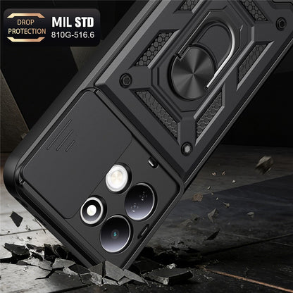 Deksel til Xiaomi Redmi 17 5G / 17 4G, Techsuit, CamShield, Grønn