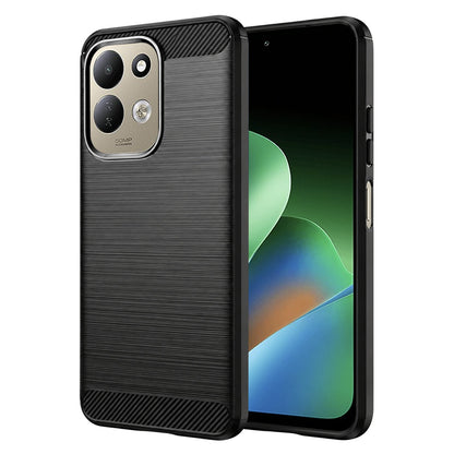 Deksel til Xiaomi Redmi 17 5G / 17 4G, Techsuit, Karbon, Svart