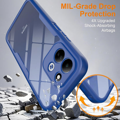 Deksel for Xiaomi Redmi 17 5G / 17 4G, Techsuit, ColorVerse 360, Blå
