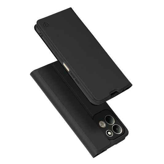 Deksel til Xiaomi Redmi 17 5G / 17 4G, Techsuit, Magskin Book, Svart