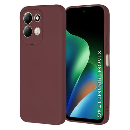 Deksel til Xiaomi Redmi 17 5G / 17 4G, Techsuit, SoftFlex, burgunderrød