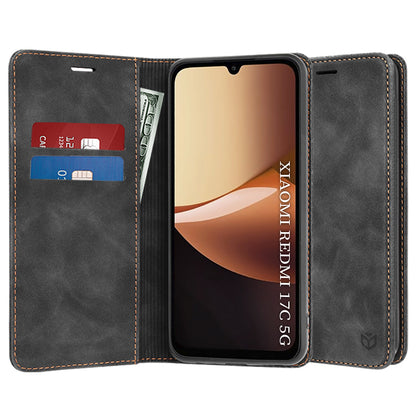 Deksel for Xiaomi Redmi 17C 5G, Techsuit, Confy, Svart