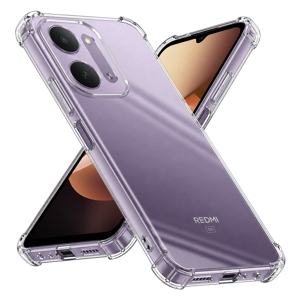 Deksel for Xiaomi Redmi 17C 5G, Techsuit, Støtsikker Klar, Transparent