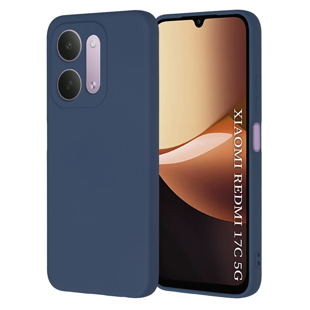 Deksel til Xiaomi Redmi 17C 5G, Techsuit, SoftFlex, marineblå