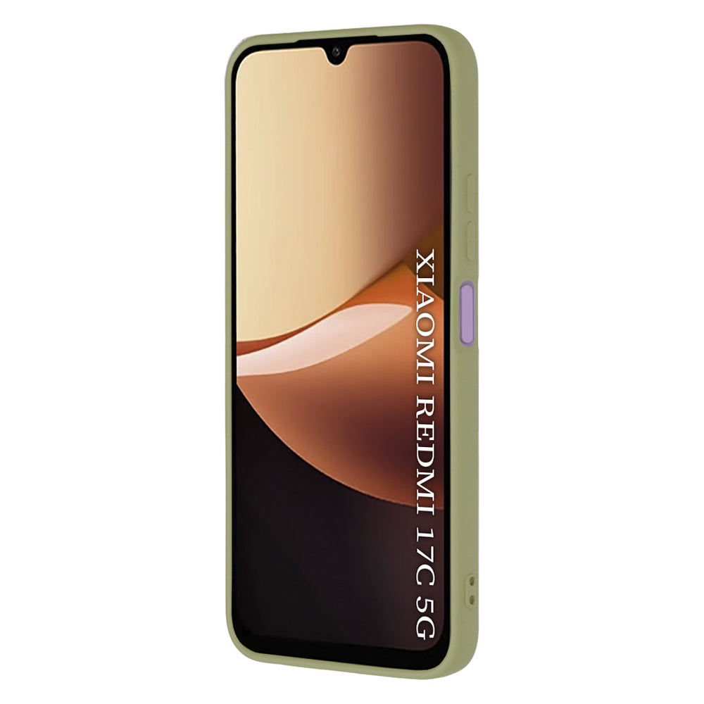 Deksel til Xiaomi Redmi 17C 5G, Techsuit, SoftFlex, Matcha

