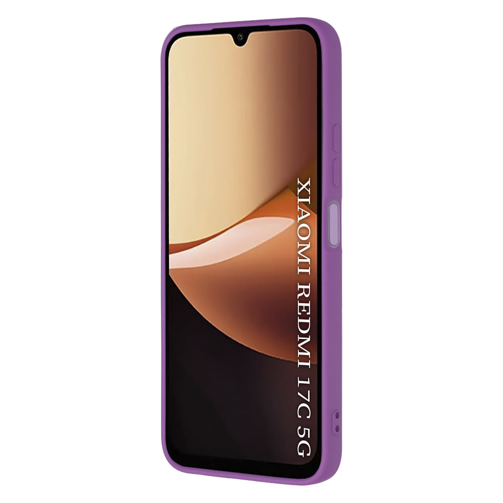 Deksel til Xiaomi Redmi 17C 5G, Techsuit, SoftFlex, lilla