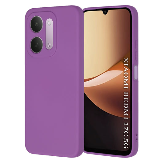 Deksel til Xiaomi Redmi 17C 5G, Techsuit, SoftFlex, lilla