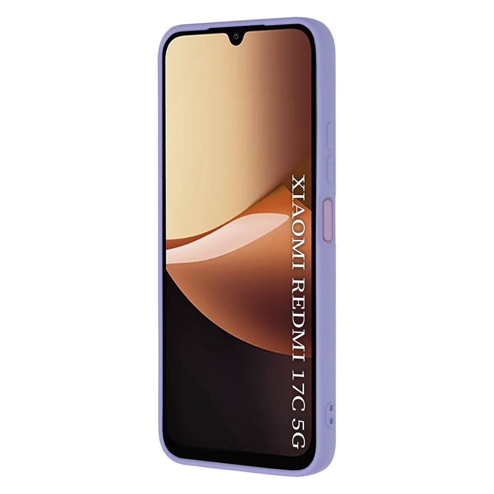 Deksel til Xiaomi Redmi 17C 5G, Techsuit, SoftFlex, lys lilla