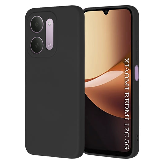 Deksel til Xiaomi Redmi 17C 5G, Techsuit, SoftFlex, svart