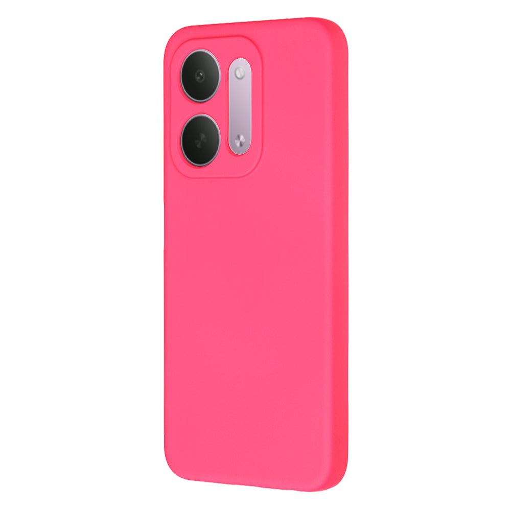 Deksel til Xiaomi Redmi 17C 5G, Techsuit, SoftFlex, mørk rosa