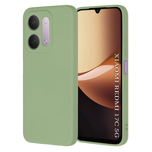 Deksel til Xiaomi Redmi 17C 5G, Techsuit, SoftFlex, lysegrønn
