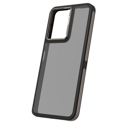 Deksel for Xiaomi Poco M6 / Redmi 13C 5G, OEM, Crystal Black, Grå