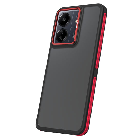 Deksel for Xiaomi Poco M6 / Redmi 13C 5G, OEM, Crystal Black, Rosa