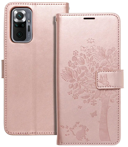 Deksel for Xiaomi Redmi Note 10 Pro, OEM, MEZZO Tree, Rosa Gull
