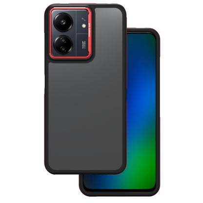 Deksel for Xiaomi Poco M6 / Redmi 13C 5G, OEM, Crystal Black, Rosa
