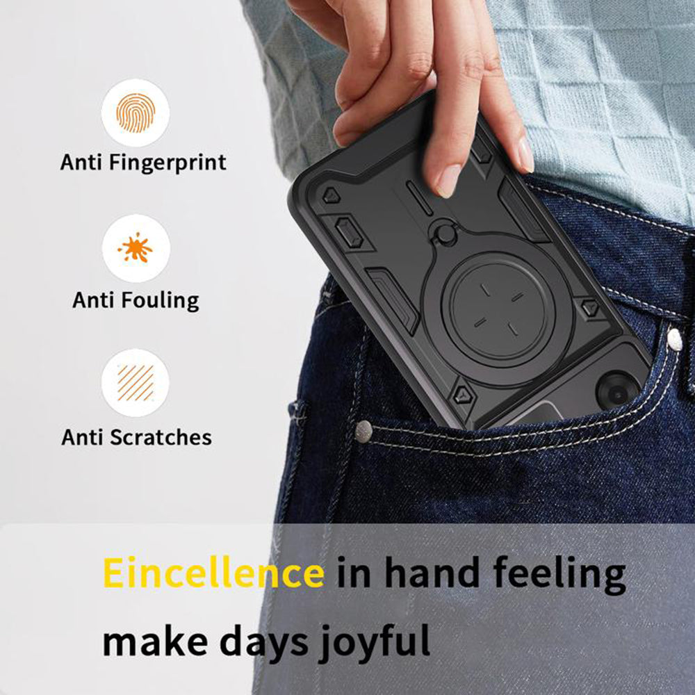 Deksel for Xiaomi Redmi A5 4G (Regional), Techsuit, CamGuard Pro, Svart