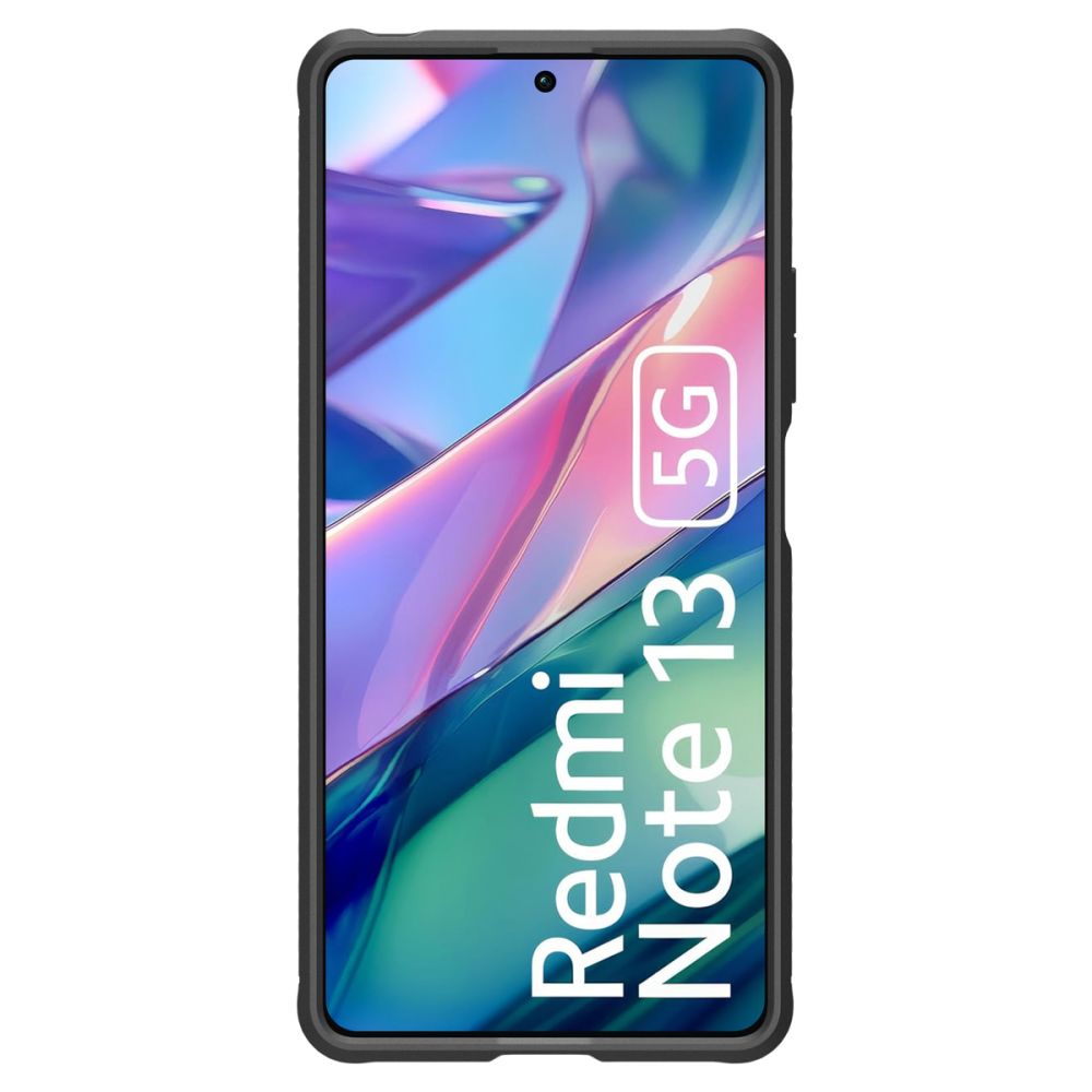 Deksel for Xiaomi Redmi Note 13 5G, Spigen, Rugged Armor, Svart ACS07665