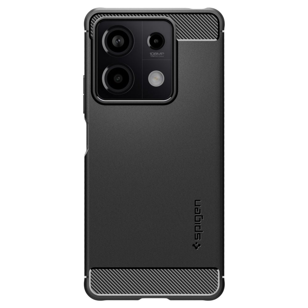 Deksel for Xiaomi Redmi Note 13 5G, Spigen, Rugged Armor, Svart ACS07665