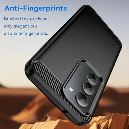 Deksel til Xiaomi Redmi 15 5G / 15 4G, Techsuit, Karbon, Svart