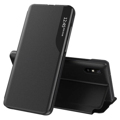 Deksel for Xiaomi Redmi 9AT / 9A, Techsuit, eFold, Svart