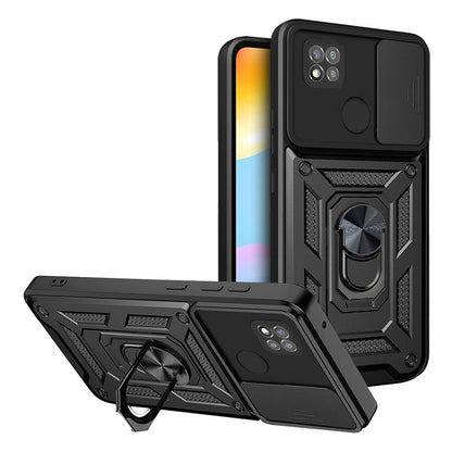 Deksel for Xiaomi Redmi 9C NFC / 9C, Techsuit, CamShield, Svart