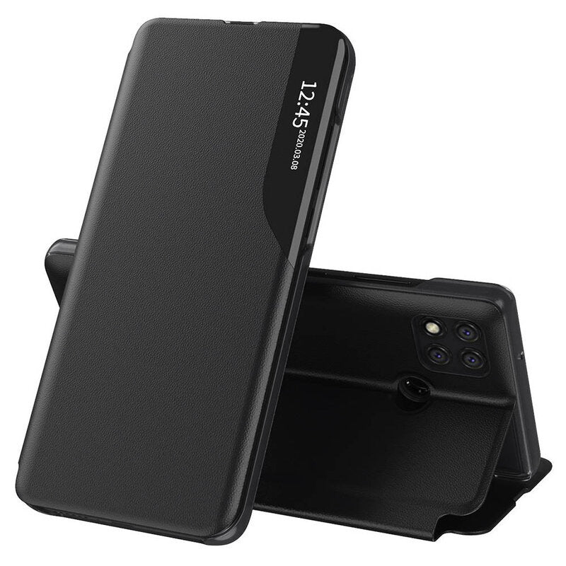 Deksel for Xiaomi Redmi 9C NFC / 9C, Techsuit, eFold, Svart