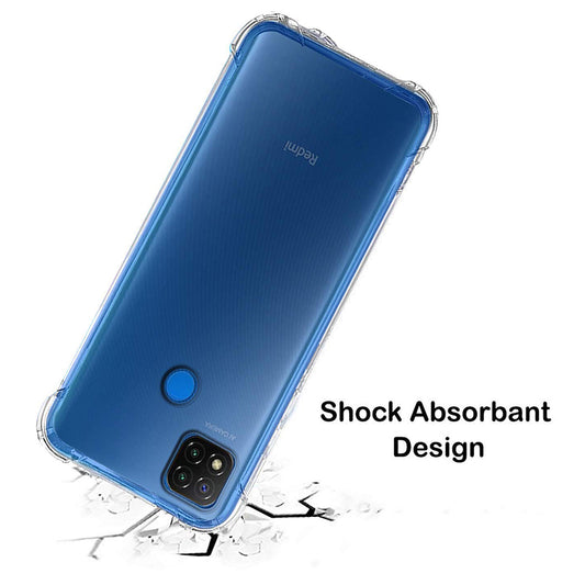 Deksel for Xiaomi Redmi 9C NFC / 9C, Techsuit, støtsikker klar, gjennomsiktig
