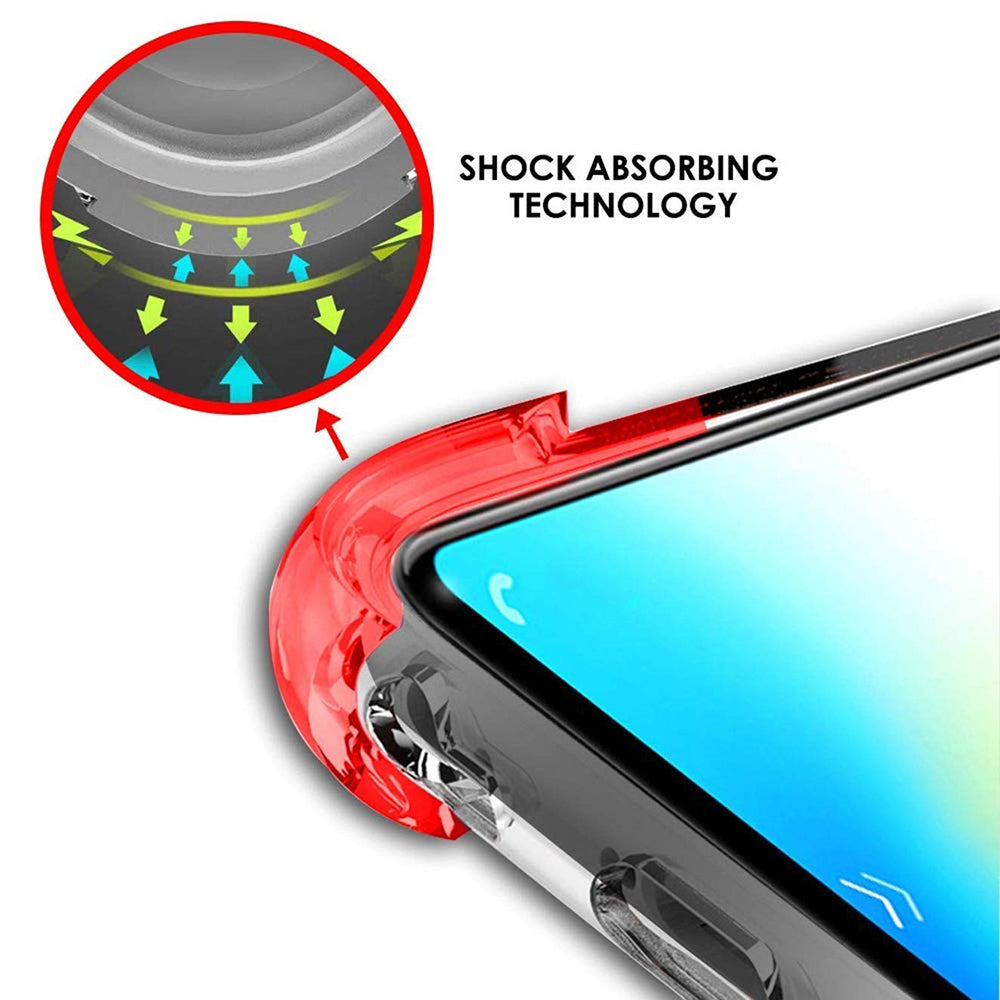 Deksel for Xiaomi Redmi 9C NFC / 9C, Techsuit, støtsikker klar, gjennomsiktig