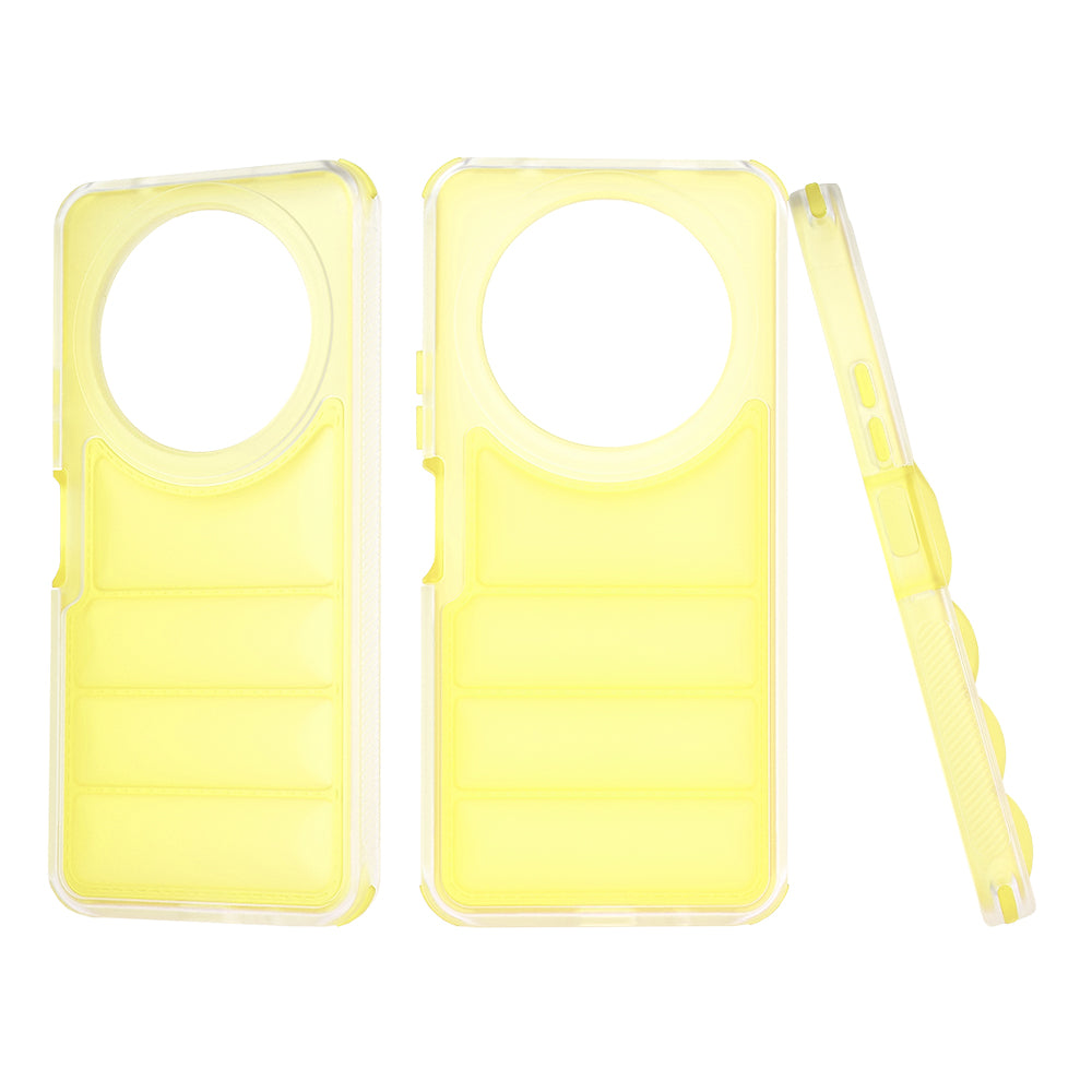 Deksel for Xiaomi Redmi A3x / A3, Techsuit, Wave Shield, Gul