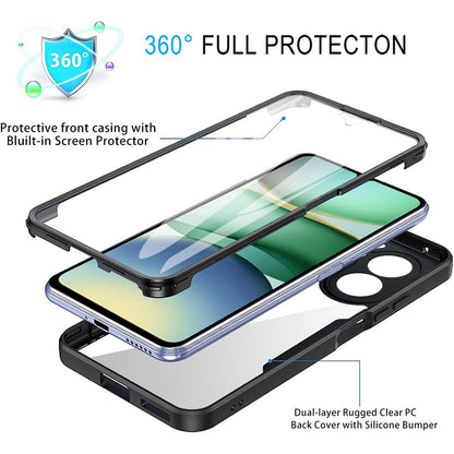 Deksel for Xiaomi Redmi A5 4G (Regional), Techsuit, ColorVerse 360, Svart