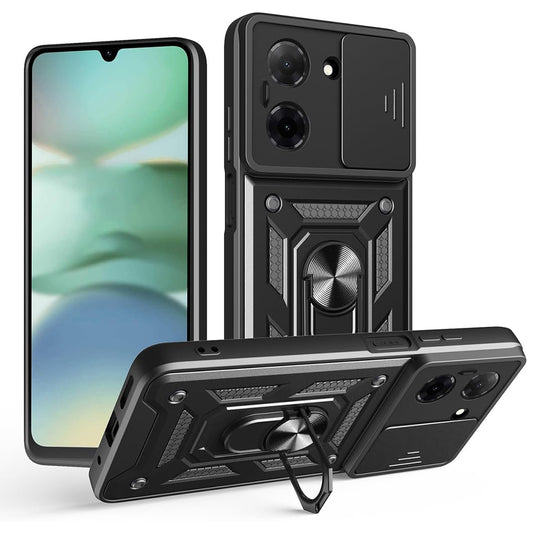 Deksel til Xiaomi Redmi A5 4G (Standard), Techsuit, CamShield, Svart