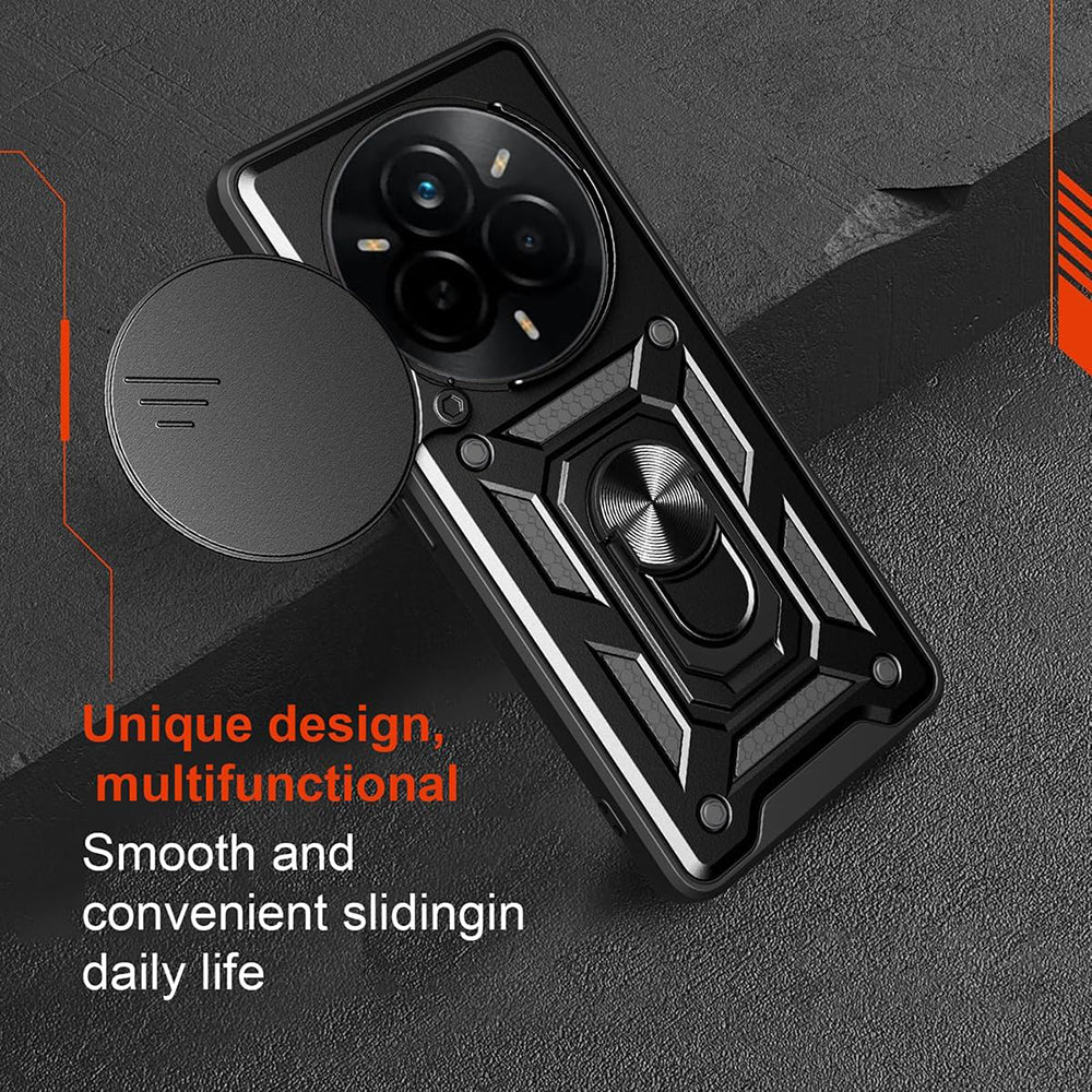 Deksel til Xiaomi Redmi A5 4G (Standard), Techsuit, CamShield, Svart