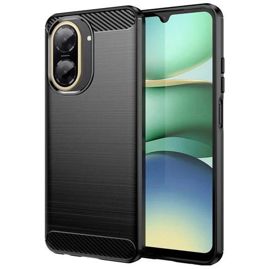 Deksel til Xiaomi Redmi A5 4G (Standard), Techsuit, Karbon, Svart