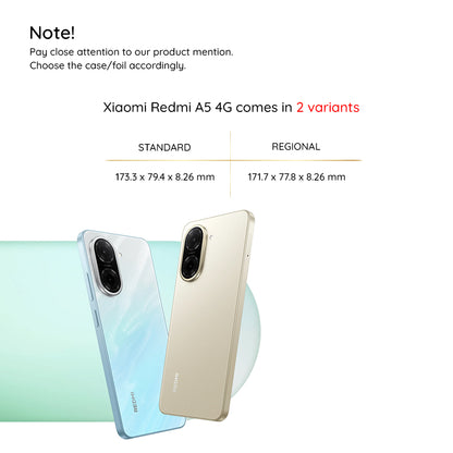Deksel for Xiaomi Redmi A5 4G (Standard), Techsuit, ColorVerse 360, Blå