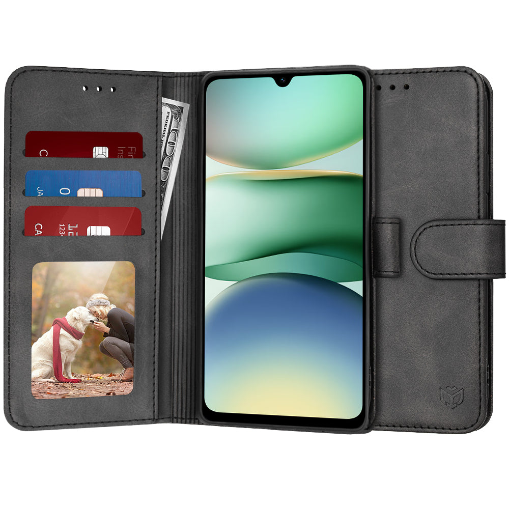 Deksel for Xiaomi Redmi A5 4G (Standard), Techsuit, Diary Book, Svart