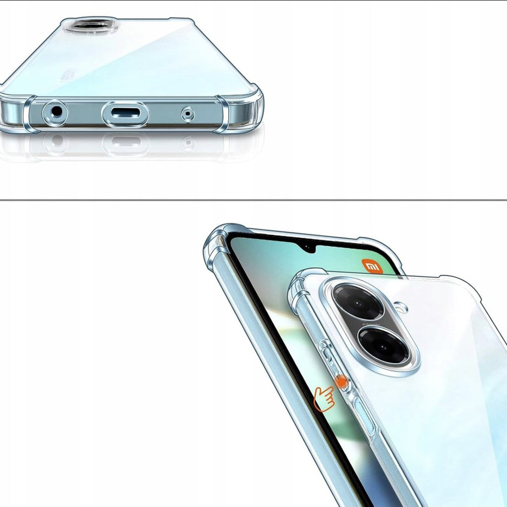 Deksel til Xiaomi Redmi A5 4G (Standard), Techsuit, Støtsikker Klar, Transparent