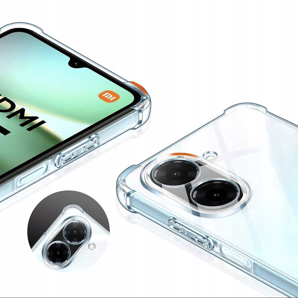 Deksel til Xiaomi Redmi A5 4G (Standard), Techsuit, Støtsikker Klar, Transparent