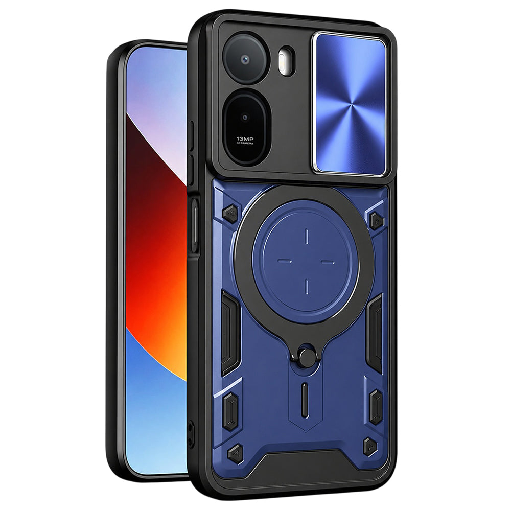 Deksel til Xiaomi Redmi A7 Pro 4G, Techsuit, CamGuard Pro, Blå