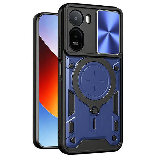 Deksel til Xiaomi Redmi A7 Pro 4G, Techsuit, CamGuard Pro, Blå