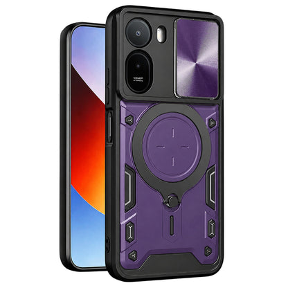 Deksel til Xiaomi Redmi A7 Pro 4G, Techsuit, CamGuard Pro, Lilla