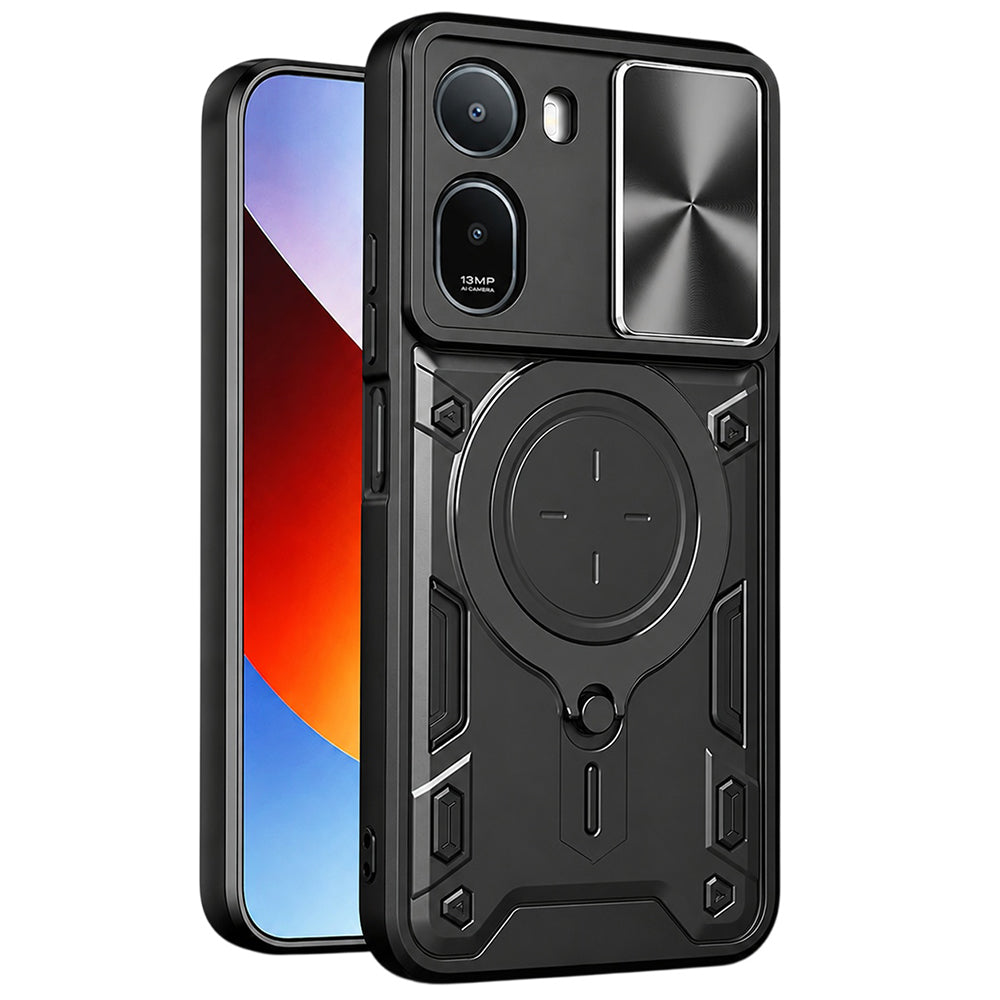 Deksel til Xiaomi Redmi A7 Pro 4G, Techsuit, CamGuard Pro, Svart